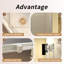 Porte de douche coulissante simple sans cadre Aldo-134832927