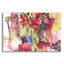 «Red Amaryllis» par Annelein Beukenkamp, art mural en verre acrylique-1750758176