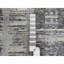 Tapis oriental carré en laine naturelle noué à la main gris clair 8 pi 2 po x 8 po 2 po B41A353980F148F4852CAB0AB70F2467