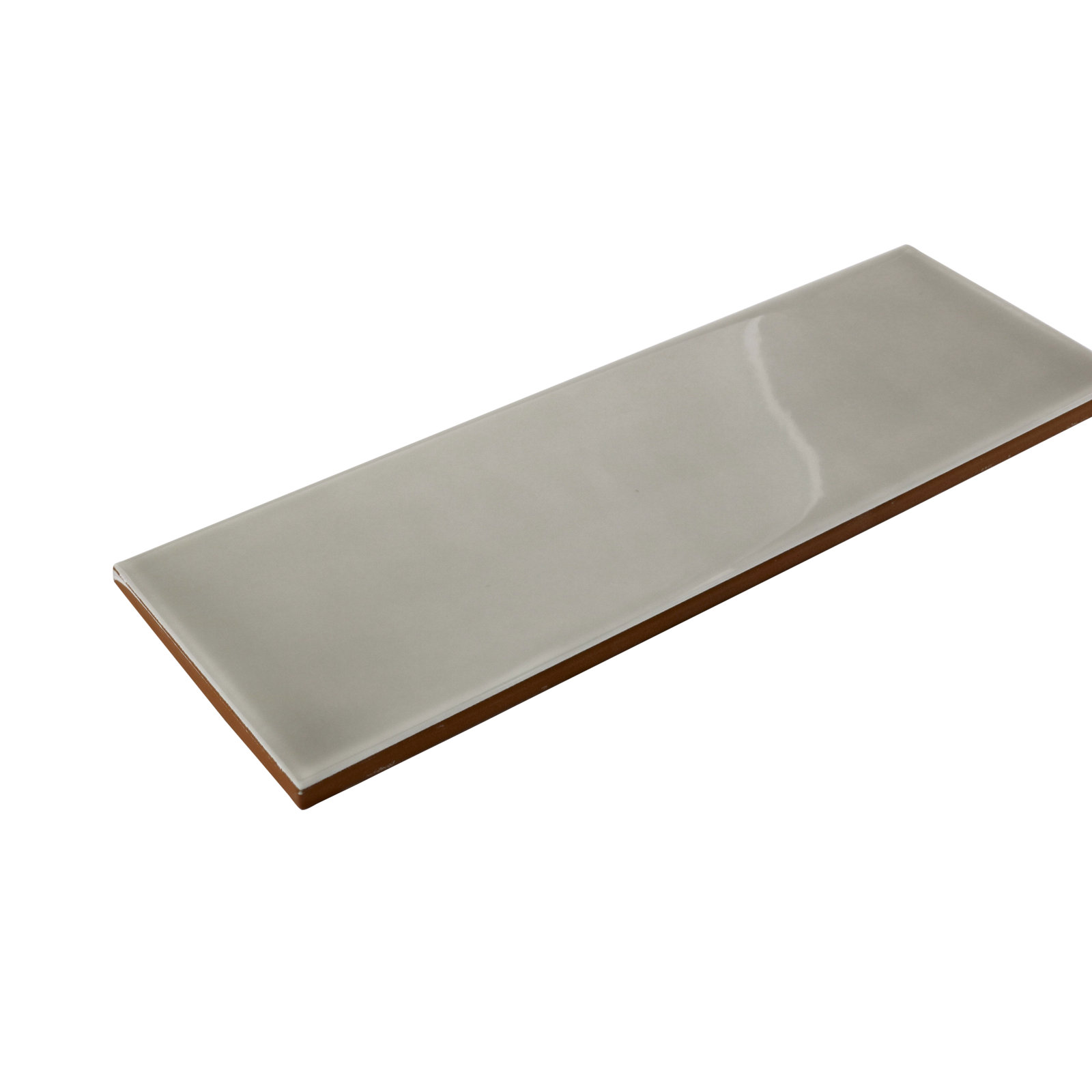 Grace 4" x 12" Ceramic Subway Tile, Taupe