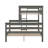 Wood Twin XL Over Queen Bunk Bed