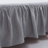 100% Linen Ruffled Bed Skirt，16 Inches Drop, Washed French Linen Dust Ruffle, OEKO-TEX STANDARD 100 Certified-89439665-89439671