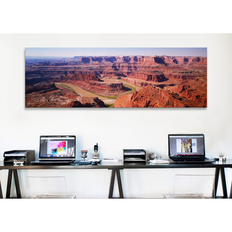 « canyonlands national park, utah », reproduction de photo sur toile, H 14 po x l 16 po x P 48 po, Toile avec cadre noir