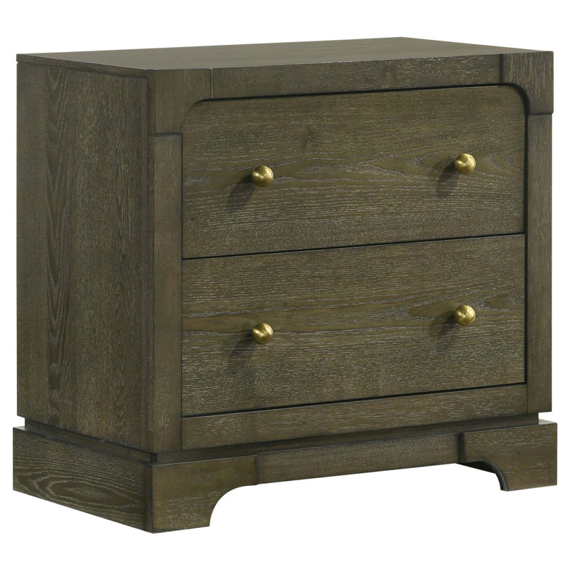 Table de chevet 2 tiroirs Sundance Cocoa