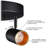9.84'' 3 -Light Fixed Track Track Kit with Dimmable-108052096