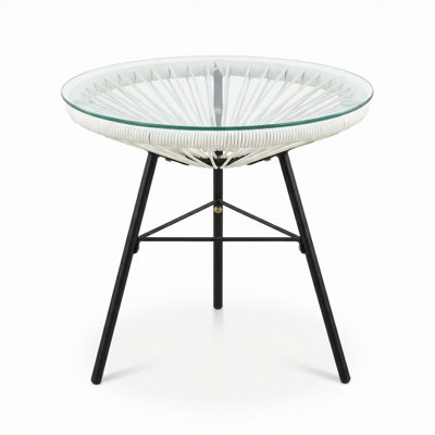 Table d'appoint en rotin synthétique Nusa