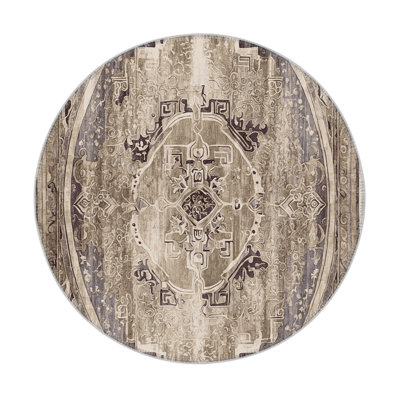 Mycenaean Elegance Indoor And Outdoor Area Rug