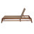 Quinton Patio Acacia Wood Chaise Lounge With Adjustable Backrest-1948412250