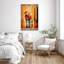 «Dog And Ils Lived Happily Ever After», reproduction d'art graphique sur toile tendue 1 pièce-1256022229
