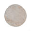 Outdoor/Indoor Lightweight Concrete Side Table,Travertine Finish