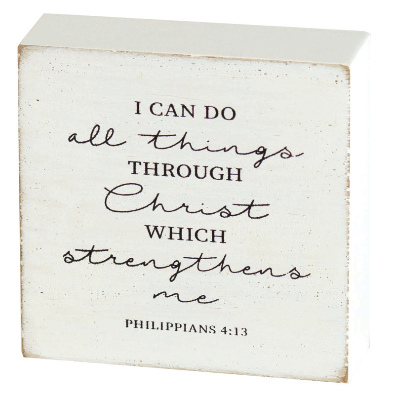 Bollens Religious & Spiritual Box Signs & Plaques