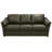 Ramdev 80" Genuine Leather Sofa-124301329-121933959