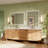 Molly Tempered Glass Metal Beveled Framed Wall Mounted Vanity Rectangular Mirror-108625545-108625526