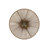 Twine 1-Light Semi-Flush Mount - Brushed Gold