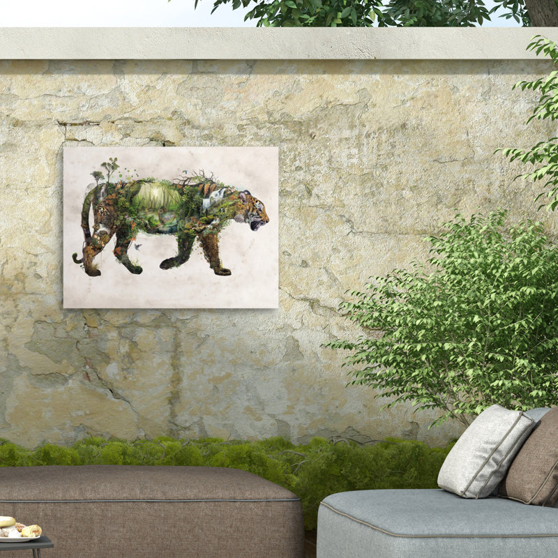 Toile extérieure Barrett Biggers Bengal Tiger, H 35 po x l 47 po