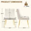 Chaise d'appoint rembourrée en velours avec pieds dorés -2076791588-2078051676