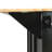 Kitchen Cart With Rubber Wood Drop-Leaf Countertop ,Cabinet Door Internal Storage Racks,Kitchen Island On 5 Wheels With Storage Cabinet And 3 Drawers-1638792748