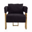 Fauteuil avec pieds en métal pour le salon-105587701