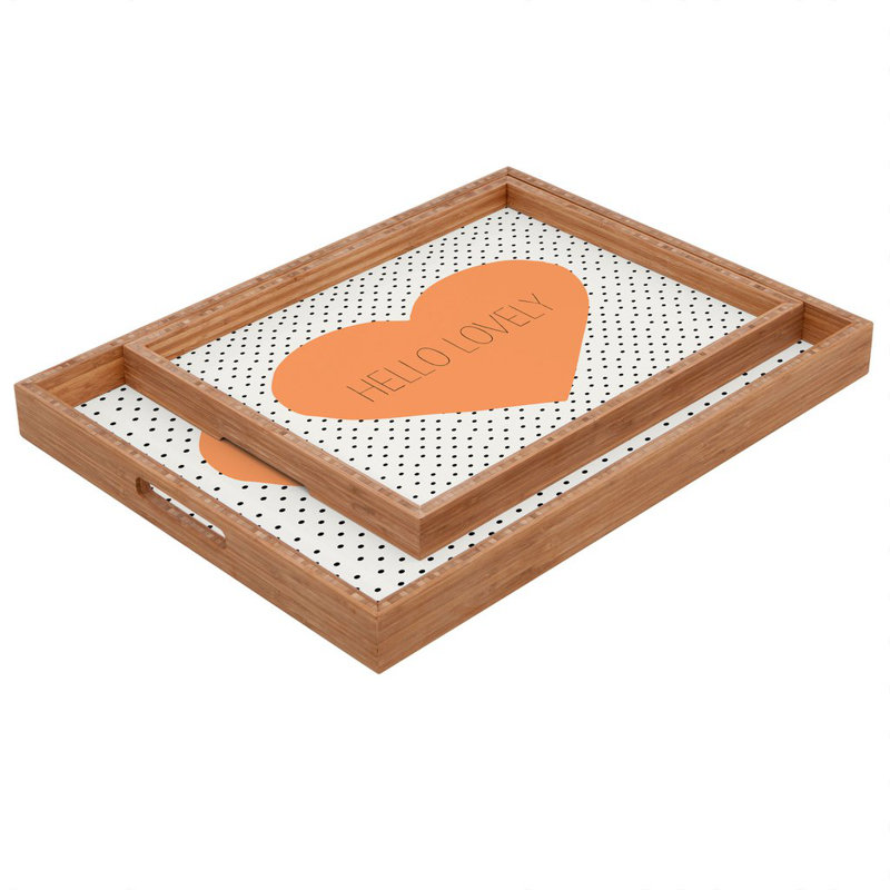 Plateau de table basse hello lovely
