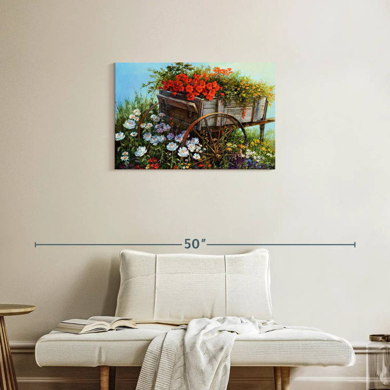 Harnek Flower Cart, 20" H x 30" W