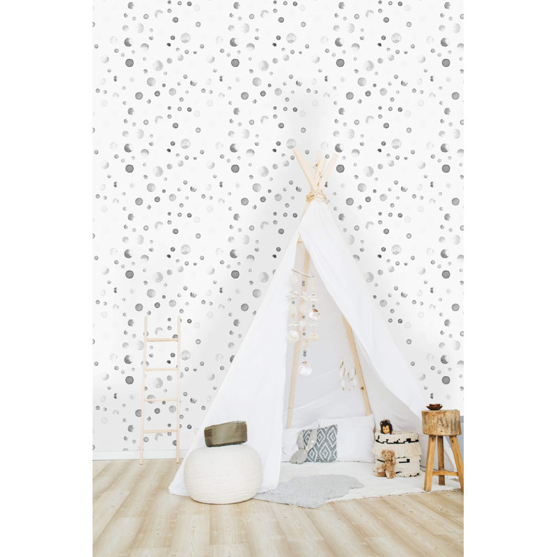 Rouleau de papier peint adhésif Aquala, L 10,42 po x l 25 po