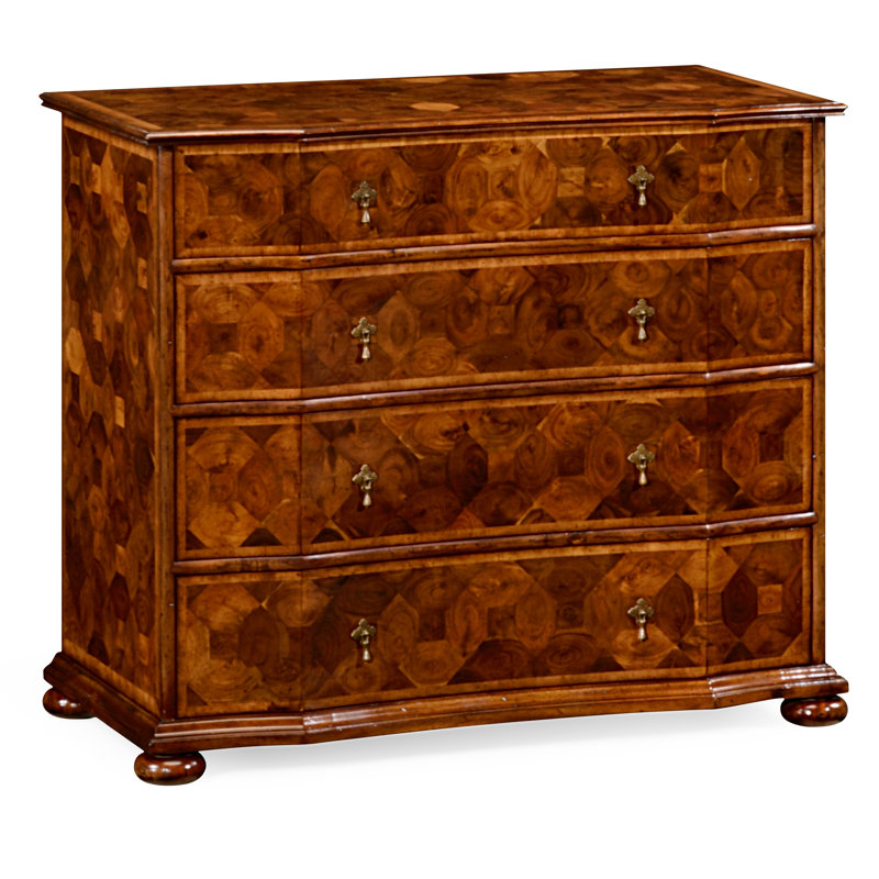 Country Farmhouse Hand Painted Accent Chest