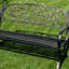 Banc de parc extérieur en métal Lundin-171661443