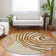 Premium Machine Washable Prisco Terracotta Rug