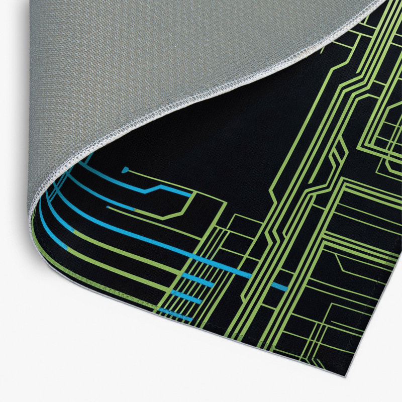 Tapis intérieur et extérieur Hyper Radiance, Rectangle 1 pi 6 po x 2 pi 6 po