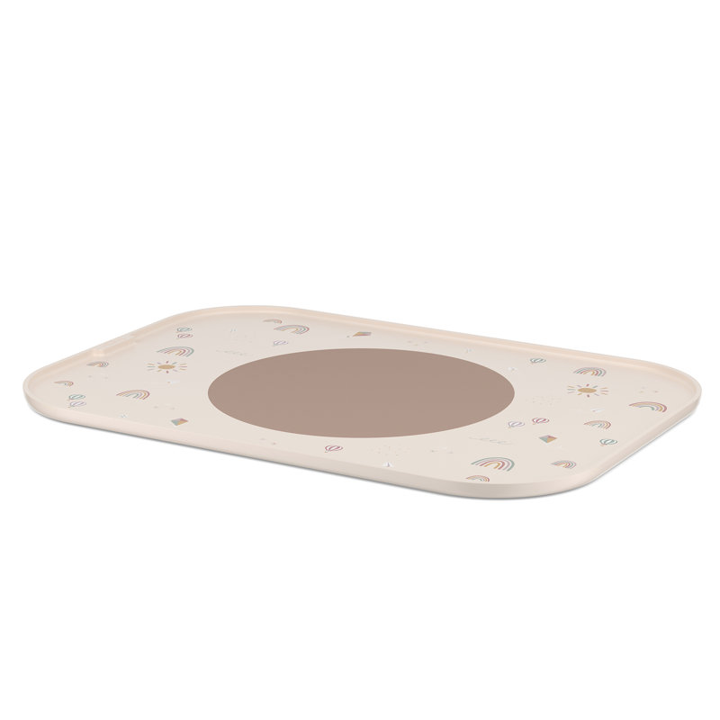 Mio Plastic Placemat - Sunshine & Rainbow