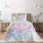Groovy Polyester Floral Coverlet-41895377