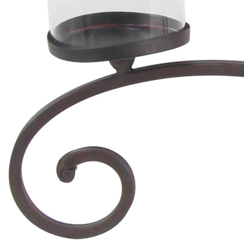 21'' H Metal Tabletop Candelabra