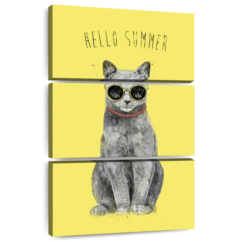 Brampt Hello Summer, 74" H x 48" W