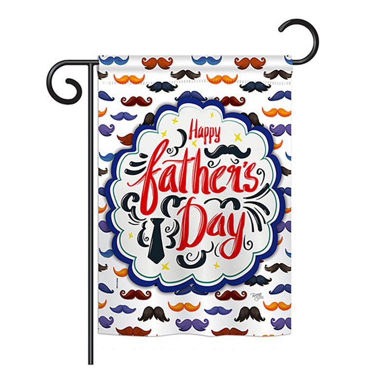 Drapeau de jardin 19 po x 13 po Nene Happy