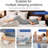 Wowmax Wedge Pillow Side Sleeper With Arm Hole For Adult Shoulder Pain, Memory Foam For Side Back Sleepers, Ergonomic Elevated Incline Pillows With Headrest Pillow