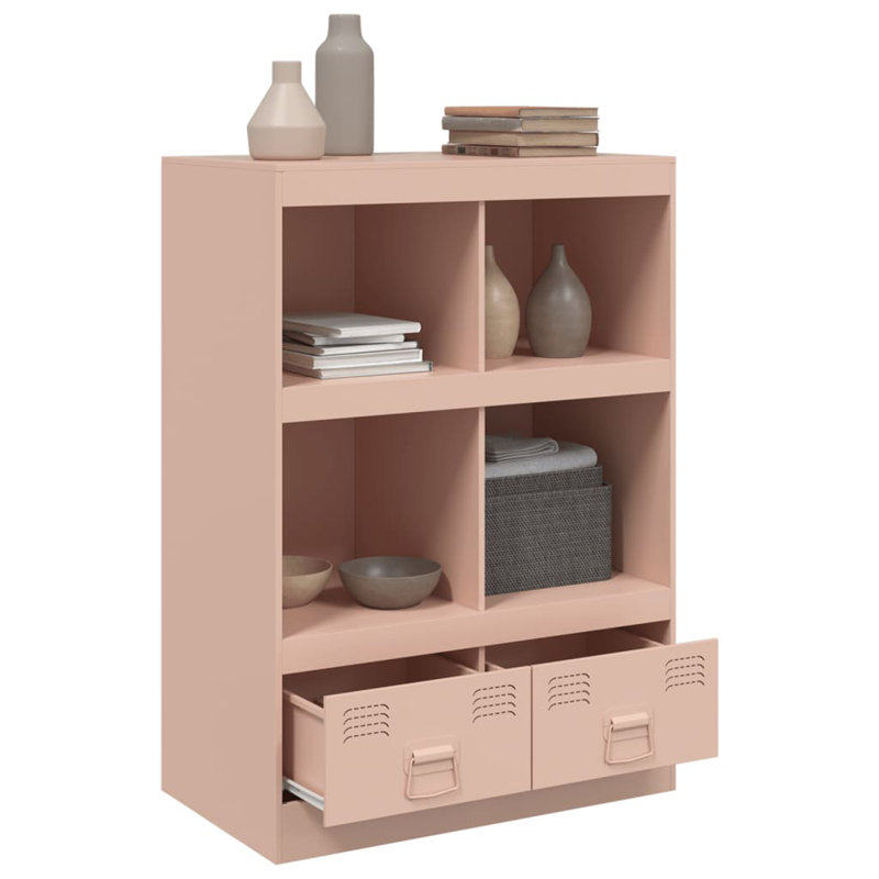 Storage Cabinet, Antique pink and pink