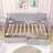 2 Drawers Twin Wood Daybed, Semi-Enclosed Design-881439987