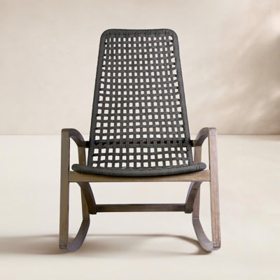Amare Outdoor Rocking Solid Wood Chair