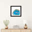 «Dazzling Aqua», impression sur toile tendue-74385145-74385146-74385147
