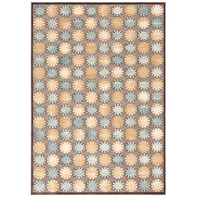 Tapis brun foncé