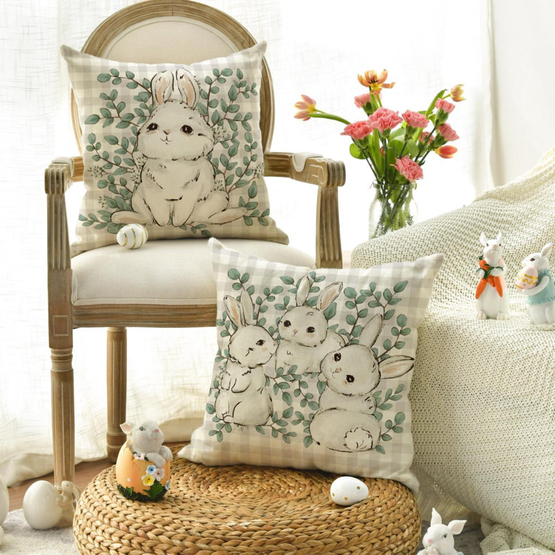  Coussin réversible, Gris