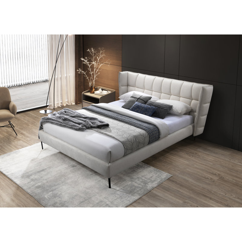 Beatrice Bed Leatherette, Queen
