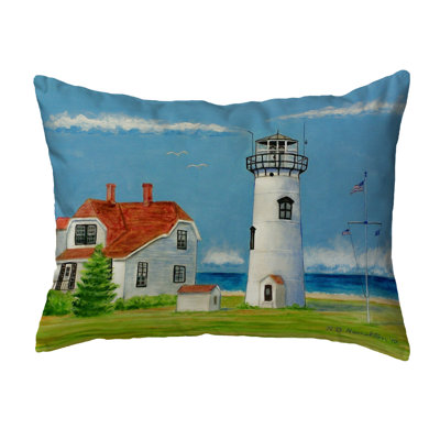 Coussin intérieur/extérieur Chatham MA Lighthouse