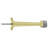 Deltana BDS30U15 3-1/4" Baseboard Door Bumper, Solid Brass in Brushed Nickel-14482017-126264497
