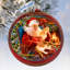 5.5'' Glass Animals Ball Ornament
