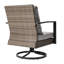 Chaises longues pivotantes avec coussins Shaylor-99388301