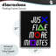 Cadre flottant avec boutons de jeu Just Five minutes, design par Kim Allen-9809880-9809883