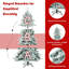 Arbre de Noël artificiel enneigé 7 pi
