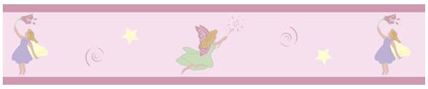 Sweet Jojo Designs Fairy Tale Fairies Wallpaper Border | Wayfair