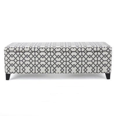  Banc d'entrée en bois rembourré pour chambre